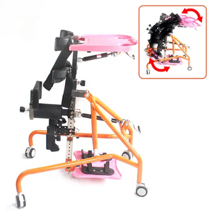 Equipo de Rehabilitación Plegable de Acero Inoxidable Personalizable para Niños con Parálisis Cerebral, Capacidad de Carga de 120 kg - Product Image 6