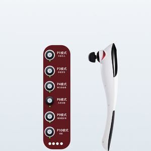 OEM/ODM Venda Quente 6 Cabeças ABS + Silicone Vibração Vara Handheld Tapping Body Sculpting Massagem Martelo Massageadores Lítio-Ion - Product Image 2