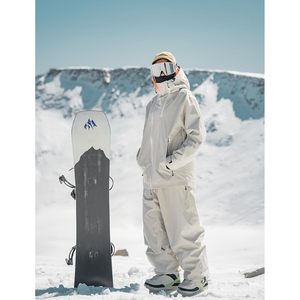 Pantalons de neige personnalisés unisexes, imperméables 15K, respirants 10K, coupe-vent, pour le ski et le snowboard - Product Image 3