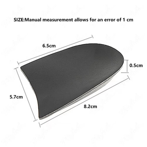 Semelles intérieures unisexes en silicone à talon compensé, soutien médial et latéral, inserts orthopédiques correcteurs pour jambes en O/X - Product Image 2