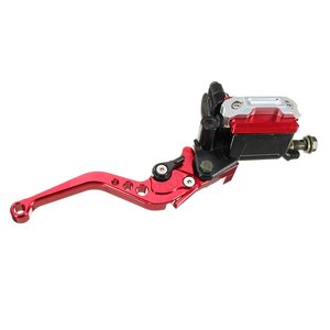 Palanca de Freno y Embrague Universal para Motocicleta, CNC, 7/8 Pulgadas (22 mm), Color Morado, con Depósito, Controles para Moto - Product Image 6