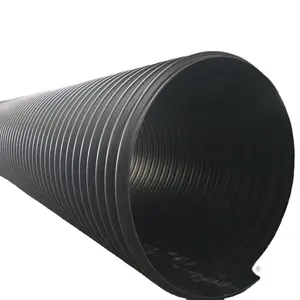 Large Diameter High Density Poly Ethylene (HDPE) Corrugation Drain Culvert Pipe, Storm Water Drainage Systems