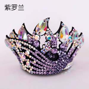 Сапфир, горный хрусталь, художественная гимнастика, Фигурное катание, корона, голова, детский танцевальный спектакль, волосы с повязкой на голову - Product Image 5