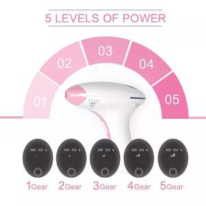 Depiladora portátil de 20 millones de flashes, dispositivo láser de depilación casera para manos y axilas, longitud de onda de 810nm - Product Image 2