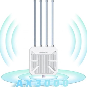 Wavlink WiFi6ขยายจุดเชื่อมต่อ WiFi กลางแจ้งแบนด์คู่ AX3000 2.4G + 5G ระยะไกลกลางแจ้ง WiFi ตาข่ายขยายกับ PoE - Product Image 1