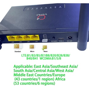 CAT4 B628 vemo 300Mbps 4G LTE รถ WiFi เส้นทางพร้อมช่องใส่ซิมการ์ดและ TTL64 IMEI และเสาอากาศแบบถอดได้ - Product Image 6
