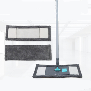 ערכת מגב מיקרופייבר עם ידית ארוכה, מגב רטוב ויבש ללכידת שיער של חיות מחמד ואבק, מגב רב תכליתי לרצפות עץ - Product Image 2