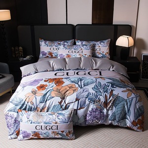 Juego de Fundas de Edredón de Lujo de Alta Calidad 2026, Diseño Europeo, Imitación de Seda, 4 Piezas, Tamaño Queen y King - Product Image 4