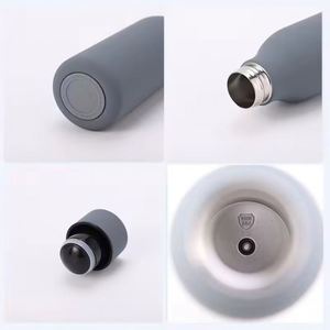 Bouteille d'eau en acier inoxydable à large ouverture avec logo personnalisé imprimé, promotion, activité d'entreprise, cadeau d'entreprise, pour la salle de sport - Product Image 5