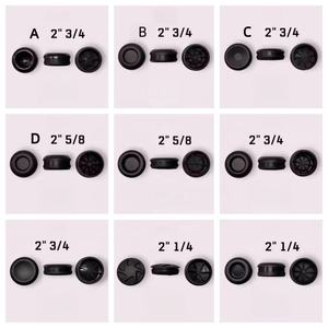 מפעל הסיטונאי lj ספורט עמיד pu בייסבול כובע סוף דגם A-021 בשחור גדלים מרובים עבור בייסבול/<span class=keywords><strong>softball</strong></span> - Product Image 2