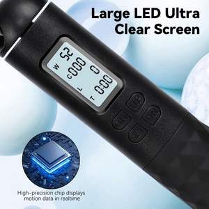 <span class=keywords><strong>Corde</strong></span> à <span class=keywords><strong>sauter</strong></span> numérique à <span class=keywords><strong>compteur</strong></span> de <span class=keywords><strong>calories</strong></span> pour l'entraînement physique et le fitness – Meilleure vente - Product Image 6