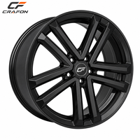 Velg Mobil Penumpang Forged CF 18-22 Inch 5*120 5x112 Hitam Multi Spoke COCOK Audi A4 A5 A6 Q5 C E GLC Macan