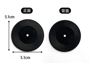 Sous-verres en silicone vintage en forme de disque vinyle, tendance et parfaits pour les fêtes – Nouveauté très prisée - Product Image 6