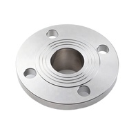 Bride de raccordement de tuyau rond en acier inoxydable de précision, accessoire forgé pour système de contrôle de fluides de pipeline industriel