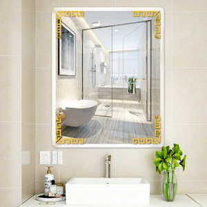 Adesivi Murali a <span class=keywords><strong>Specchio</strong></span> in Acrilico con Linea Diagonale, Decorazione Fai-da-Te per Casa e Mobili, <span class=keywords><strong>Adesivo</strong></span> Decorativo a <span class=keywords><strong>Specchio</strong></span> - Product Image 2