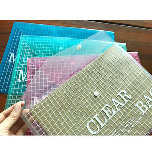 Enveloppes <span class=keywords><strong>en</strong></span> plastique, lot de 12 enveloppes, avec fermeture à boutons pression, <span class=keywords><strong>en</strong></span> plastique de qualité - Product Image 2