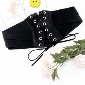 <span class=keywords><strong>Ceinture</strong></span> taille large et élastique pour femme, nouvelle mode, bretelles portefeuille, Style Boho, Corset, en forme de X, - Product Image 4