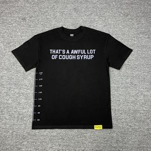T-shirt da uomo in 100% cotone lavorato a maglia a maniche corte con stampa di personaggi <span class=keywords><strong>horror</strong></span> e tipografia audace per lo streetwear retrò di Los Angeles - Product Image 3
