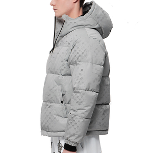 Customize Magic Print Hydrochromic Water Reactive Padding <strong>Jacket</strong> <strong>Waterproof</strong> <strong>Padded</strong> Insulated Quilted Winter <strong>Jacket</strong> for Men - Product Image 3