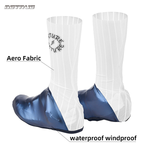 Copriscarpe impermeabile antivento da <span class=keywords><strong>ciclismo</strong></span> per <span class=keywords><strong>ciclismo</strong></span> comode calzature da <span class=keywords><strong>ciclismo</strong></span> a compressione leggera soprascarpe da <span class=keywords><strong>ciclismo</strong></span> - Product Image 2