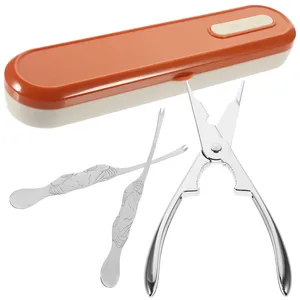 Vente chaude Portable Écologique En Acier Inoxydable Outils De Fruits De Mer Couteau À Huîtres Peau De Crabe <span class=keywords><strong>Crevette</strong></span> Homard <span class=keywords><strong>Pince</strong></span> Pinces Picks - Product Image 6