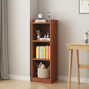 Estantería de Gran Capacidad Multicapa para Almacenamiento de Libros, Estante Pequeño para Espacios Estrechos, Ahorro de Espacio, de Pie, con Paneles de Madera - Product Image 4