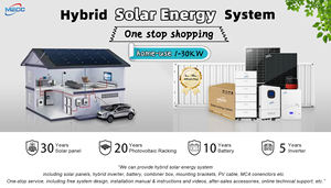 2024 gran oferta sistemas de energía eólica y solar híbrida sistema de energía solar híbrido 10 kw comprar sistema de energía solar - Product Image 2