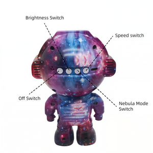Projecteur Galaxie Astronaute, Veilleuse Étoilée avec Télécommande, Projecteur LED Nébuleuse pour Décoration de <span class=keywords><strong>Plafond</strong></span> de <span class=keywords><strong>Chambre</strong></span> - Product Image 3