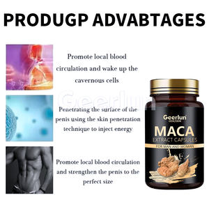 Oem Op Maat Gemaakte Biologische <span class=keywords><strong>Maca</strong></span>-Wortelpoedercapsule Biedt Energie-Kruidensupplement <span class=keywords><strong>Maca</strong></span>-<span class=keywords><strong>Capsules</strong></span> Voor Mannelijke Verbeteringspillen - Product Image 2