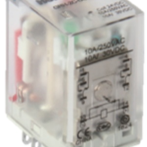 100% NUEVO y Original, Relés Honeywell Serie GR/GRH, GR-2C-DC48V, la Capacidad de los 2, 4 Puntos de Contacto es de hasta 5A. - Product Image 2