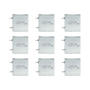 EXLIPORC 204843 350mAh 3.7V <strong>1mm</strong> 2mm <strong>Thickness</strong> Smallest Ultra Thin Lithium Ion Polymer BatterySmart Card <strong>Battery</strong> <strong>Lipo</strong> <strong>Battery</strong> - Product Image 4