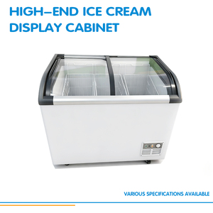 Xiangming đông lạnh tích hợp tủ trưng bày siêu thị kết hợp tủ đông lạnh tủ lạnh thiết bị làm lạnh Kem - Product Image 6