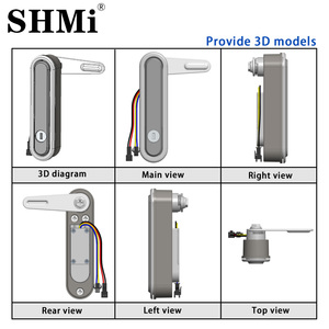 SM828 IP54 مقبض منبثق مقاوم للماء مع قفل صندوق توزيع مفتاح صناعي الصف كهربائي - Product Image 3