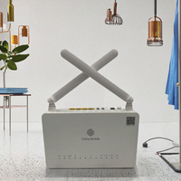 PERALATAN FIBER OPTIK GPON BEKAS KMD SK-D747 Wi-Fi6 H3-2S ONU 4GE+2USB OMCI 2.4GHz/5GHz Garansi 1 Tahun DC 12V
