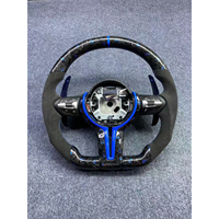 Volant en fibre de carbone avec écran LED, fabrication OEM de qualité automobile, conforme CE RoHS, directement de l'usine pour BMW X5 X6