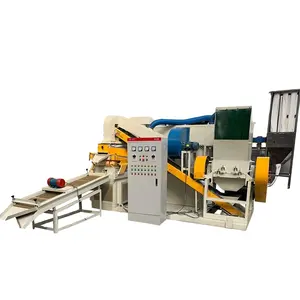 Đồng và nhựa granulator nhà máy Cáp cắt tách chất thải dây đồng tái chế máy