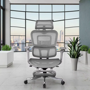 Silla de Oficina Ejecutiva Ergonómica de Malla Completa con Ruedas, Nuevo Diseño, Buen Precio - Product Image 4