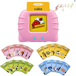 Jouets d'éducation précoce carte enfichable <span class=keywords><strong>Machine</strong></span> d'apprentissage de la langue carte bilingue carte Flash pour batterie d'enfants - Product Image 2
