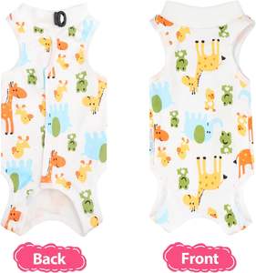 Traje Quirúrgico Transpirable para Mascotas, Ropa de Recuperación Postoperatoria, Protección de Heridas, Venta al Por Mayor - Product Image 3