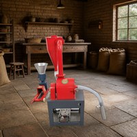 Machine à moudre les céréales légère, design compact pour les petites maisons