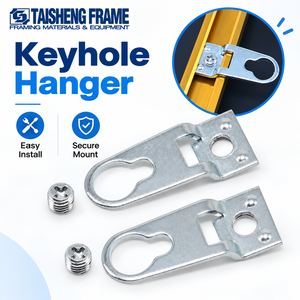 Aluminum Alloy Hook Frame Back Panel Hook Silver 15*38mm Picture Frame Hanging <strong>Bracket</strong> Mirror Hook X0909 TS-K328 - Product Image 1