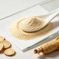 Approvisionnement d'usine : Polysaccharide de Ginseng 90% - Extrait de racine de Panax Ginseng en poudre beige clair pour formule nutraceutique OEM COA