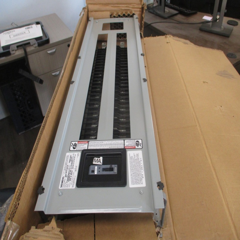 P1A54QR200ATST 200A <strong>Main</strong> 120/240V 1Ph <strong>Main</strong> Breaker Panelboard Interior 200A 120/240V for PLC P1A54QR200ATST