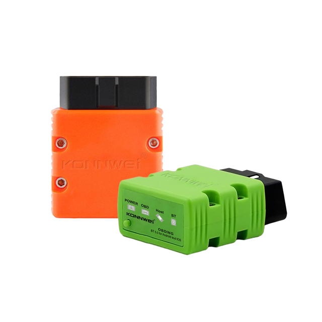Mini Multilingual Bluetooth 5.0 25K80 ELM327 OBD2 Diagnostic Adapter KONNWEI KW902 Car Scanner