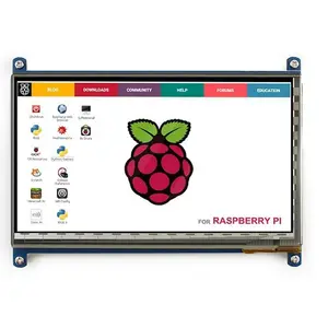 Display LCD TFT da 7 pollici 1024*600 IPS Touch Panel capacitivo per Monitor Raspberry Pi 3 B/4b USB Open Frame