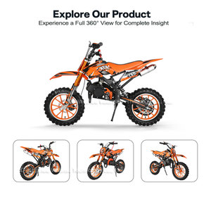 Mini-motos à essence de poche, Motos tout-terrain, Motos CC, Pocket bikes - Dropshipping depuis entrepôt USA - Product Image 6