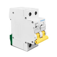 Disjoncteur 2P DC 600V, courbe C, unipolaire, fusible à courant continu pour PV