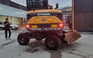 Trouvez des mini-excavatrices sur roues d'occasion Hyundai HW60 originales de Corée, 6 tonnes, de bonne qualité, similaires à l'Icon. - Product Image 4