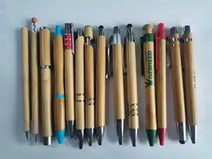 Wholesales Custom Logo Promotional Ecological Recycled Bamboo Pen