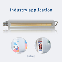 Lampe LED UV violette haute puissance pour le séchage d'emballages flexographiques et d'étiquettes, compatible machines Bobst OMET